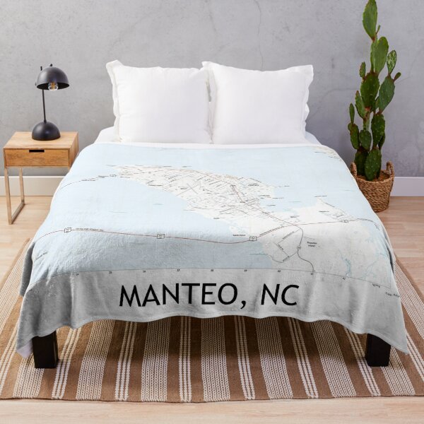Item preview, Manteo, NC Topographical Map Clean designed and sold by PGHPhotoCo.