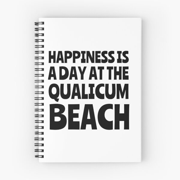 Item preview, Happiness is a day at the Qualicum beach designed and sold by Happy-PrintZ.