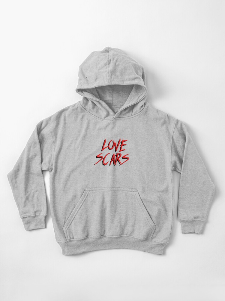 Love scars hoodie on sale