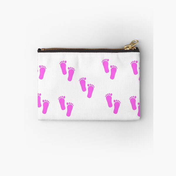 Item preview, Pink foot prints on white designed and sold by tetibright.
