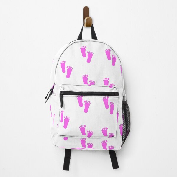 Item preview, Pink foot prints on white designed and sold by tetibright.