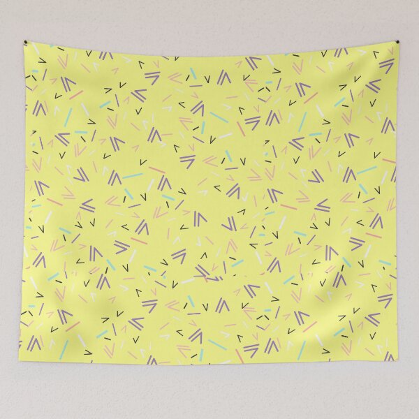 Item preview, Yellow Random Lines Pattern , Cool Pattern, Lining Over Yellow Pattern  designed and sold by garniturex.