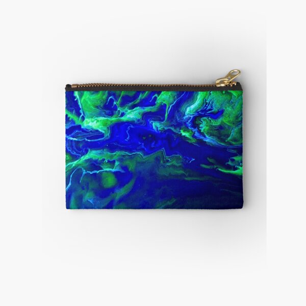 Item preview, Planet Earth V2- Acrylic Paint Pour Painting designed and sold by melodicsublime1.