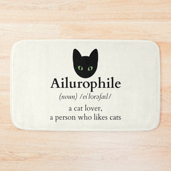Item preview, Ailurophile, cat lover designed and sold by Eenig.