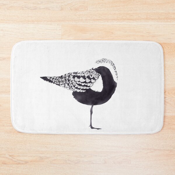Item preview, Minimal adult breeding plumage Black-bellied Plover designed and sold by AndrasVasasArt.