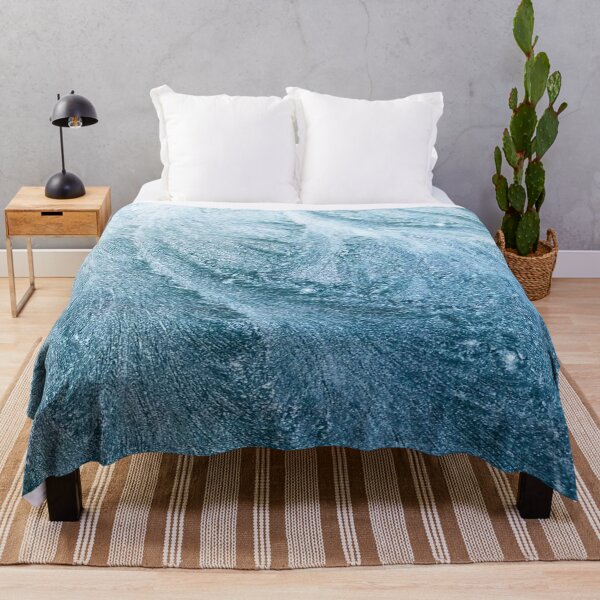 Item preview, Winter mood: Frozen lake abstract designed and sold by DeliriousSteve.