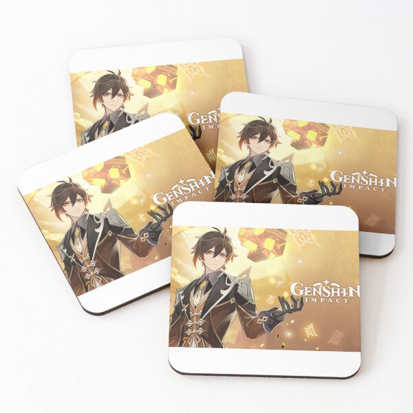 Item preview, Ilustración de impacto de Genshin designed and sold by stickertopic.
