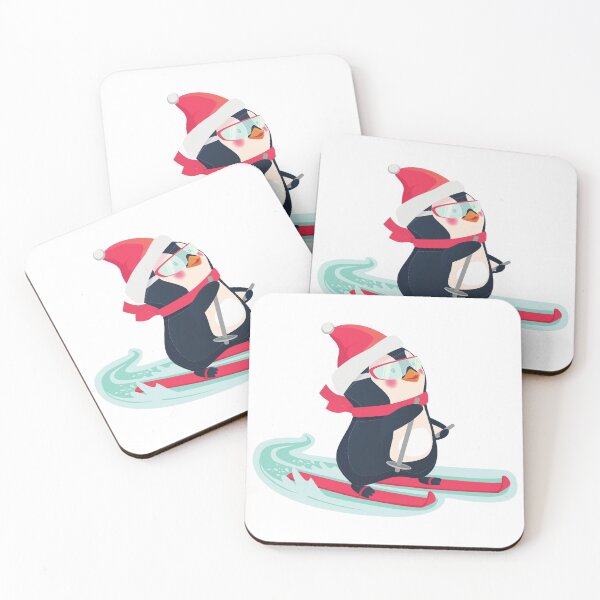 Item preview, Cute Penguin Skiing Cool Winter Sports  designed and sold by treasure-crafts.