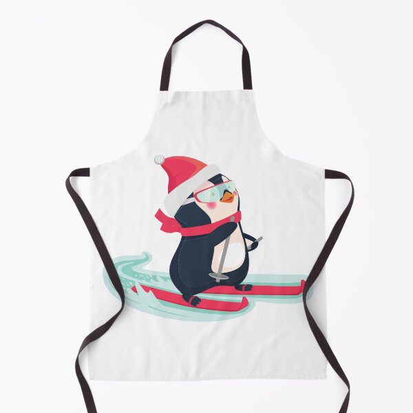 Item preview, Cute Penguin Skiing Cool Winter Sports designed and sold by treasure-crafts.