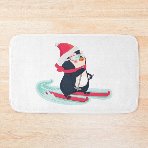 Item preview, Cute Penguin Skiing Cool Winter Sports  designed and sold by treasure-crafts.