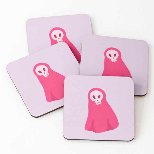 Item preview, Pink Ghost Skull Man designed and sold by Risky Beetle.