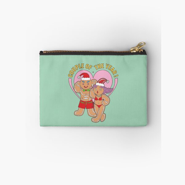 Item preview, Gingerbread Lover- Couple of the Year | Green Background | Curious Eyeball designed and sold by CuriousEyeball.