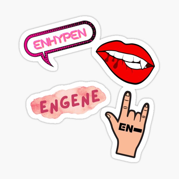 Enhypen Sticker Pack Sticker By Enny Z Redbubble