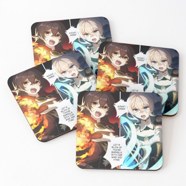 Item preview, Genshin Impact Illustration designed and sold by stickertopic.