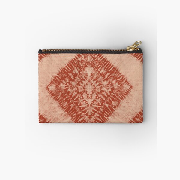 Item preview, Earth And Blush Toned Diamond Shibori Tie Dye designed and sold by IZiets.