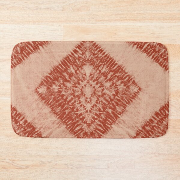 Item preview, Earth And Blush Toned Diamond Shibori Tie Dye designed and sold by IZiets.