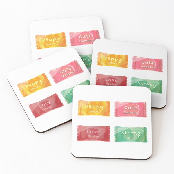 Item preview, Emotion Candy Flavors Sticker Pack designed and sold by cinxart.