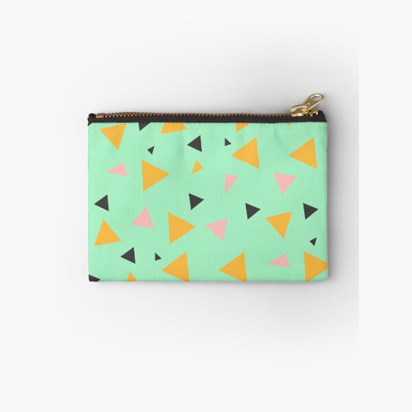 Item preview, Triangle Pattern Over Green Color, Colorful Triangle Patterns.  designed and sold by garniturex.