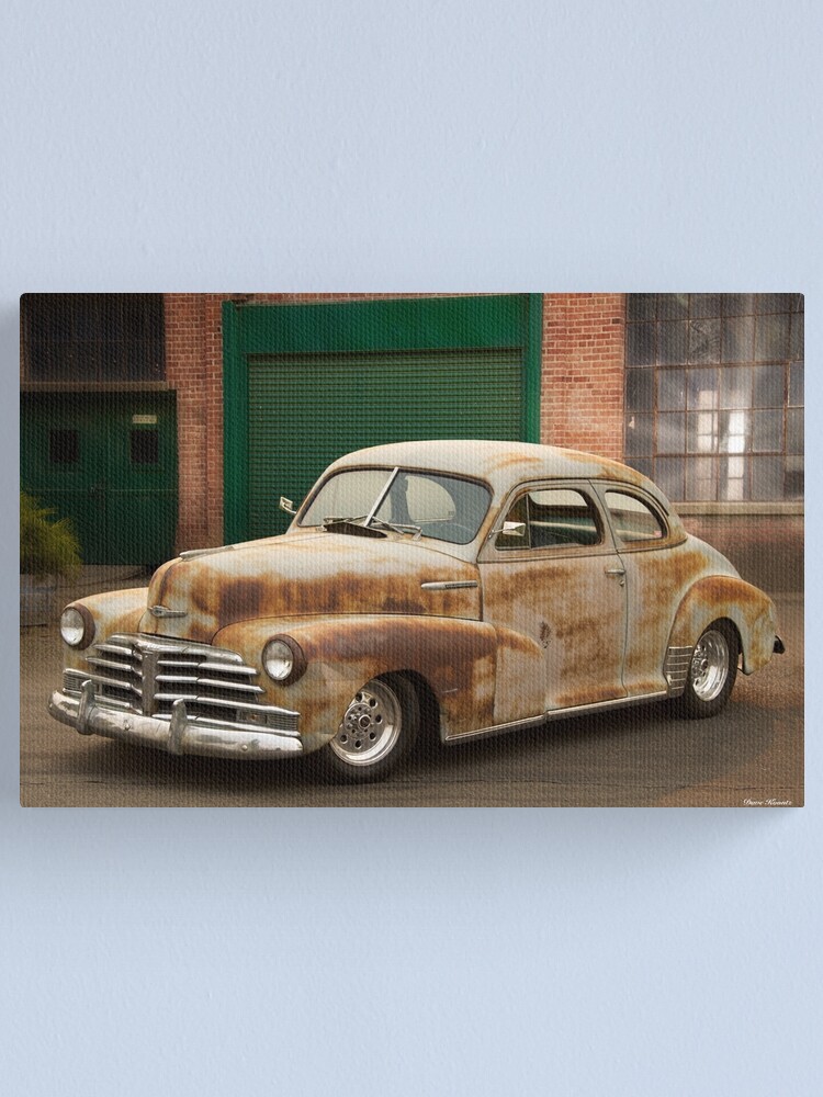 Alternate view of 1947 Chevrolet Stylemaster Coupe Canvas Print