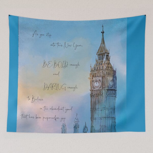 Item preview, Be Bold in the New Year designed and sold by Sandra Clark.