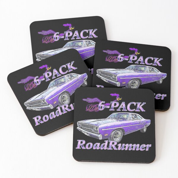 Artikelvorschau, Roadrunner 6er Pack American Muscle Classic Car entworfen und verkauft von AGED Limited.
