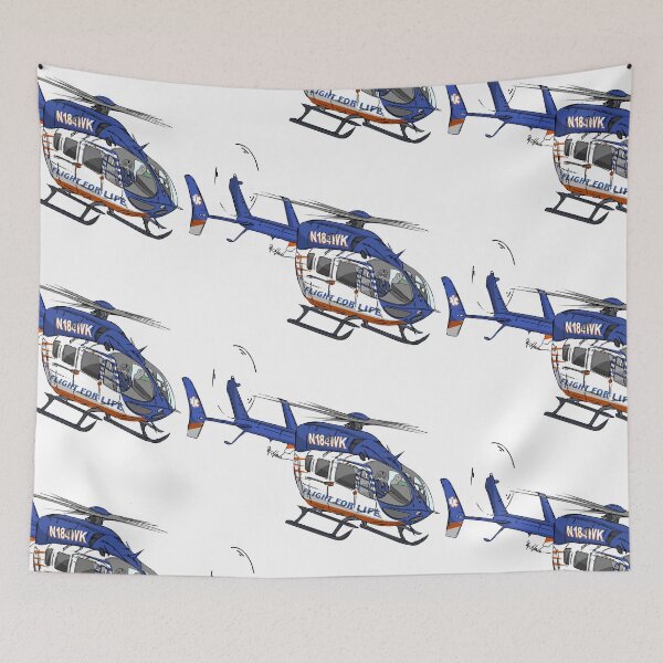 Item preview, Airbus Flight For LIfe N184WK designed and sold by Michael Garber.
