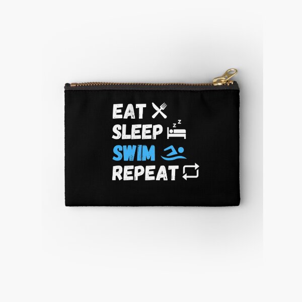 Item preview, Eat sleep swim repeat designed and sold by MyTrendStore.