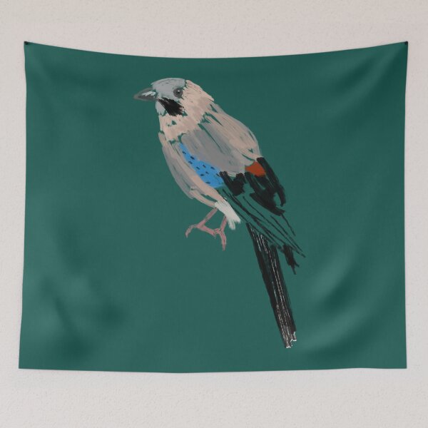 Item preview, Abstract Eurasian jay for bird lovers designed and sold by ElmLenonn.