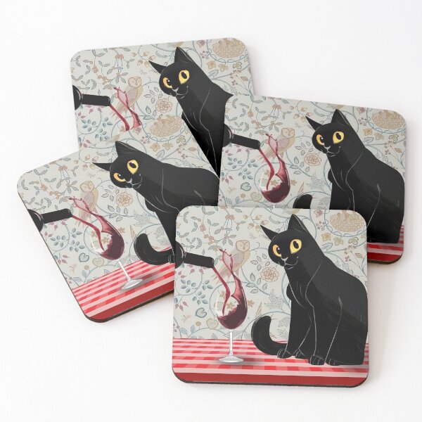 Item preview, Cats And Wine Make Everything Fine designed and sold by jenny-lewis.