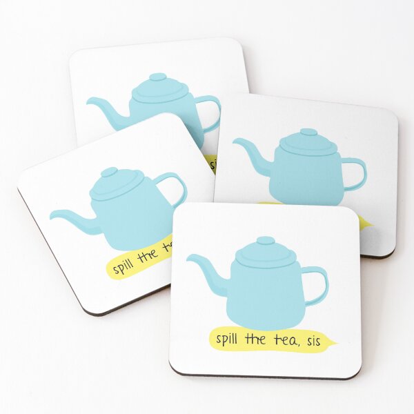 Item preview, Spill the tea, sis - teapot designed and sold by PippaPrints.