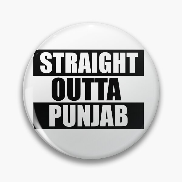 Item preview, Straight Outta Punjab designed and sold by Teelogic.