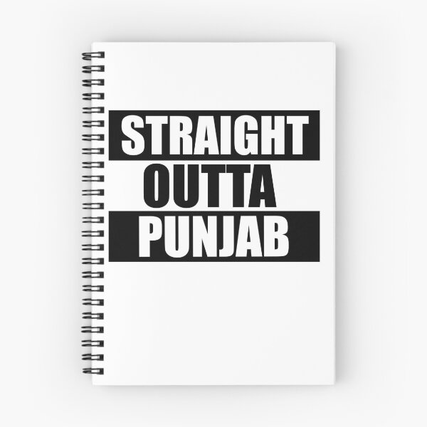 Item preview, Straight Outta Punjab designed and sold by Teelogic.