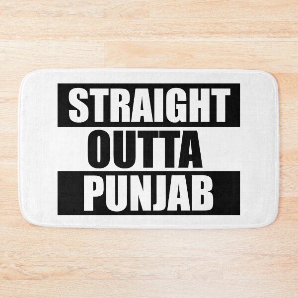 Item preview, Straight Outta Punjab designed and sold by Teelogic.
