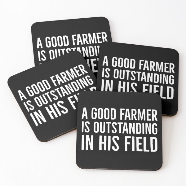 Item preview, A Good Farmer Is Outstanding In His Field designed and sold by evokearo.