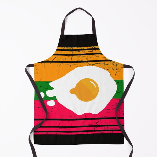 Item preview, Fried Egg Retro Colorful designed and sold by Imutobi.