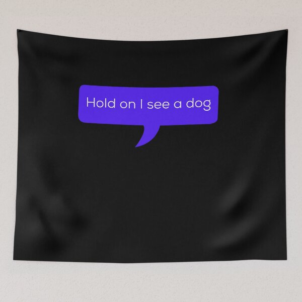 Item preview, Dog Distraction Sticker designed and sold by Rcasadesign.