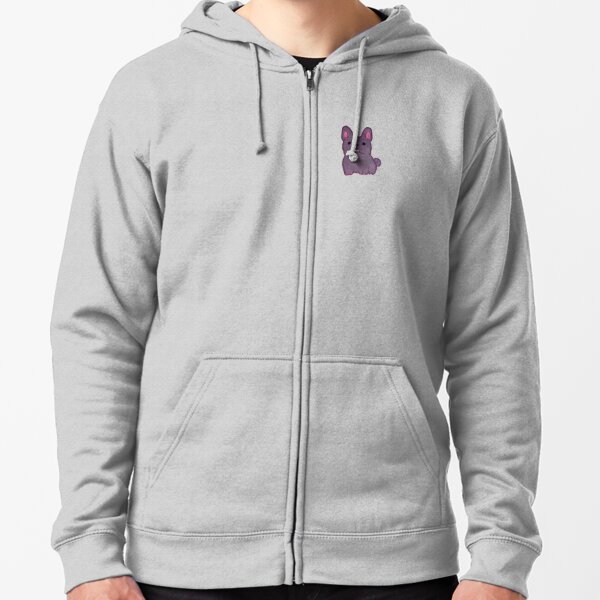 Lucius French Bulldog Zipped Hoodie