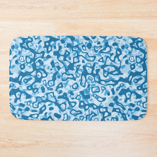 Item preview, Multi Layer Abstract Pattern Blue Tones designed and sold by Ra12.