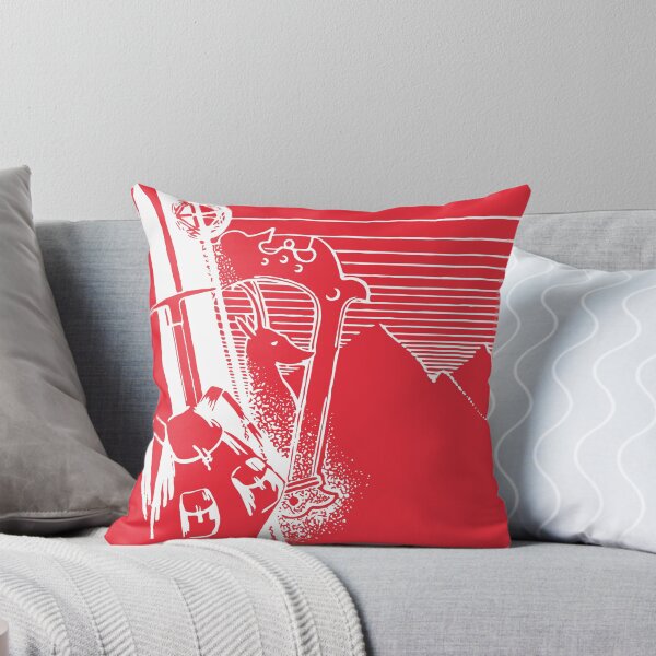 Item preview, Skiing in Austria - Vintage Mountain Tourism Poster in Austrian Flag Colours designed and sold by Vintage-TM.
