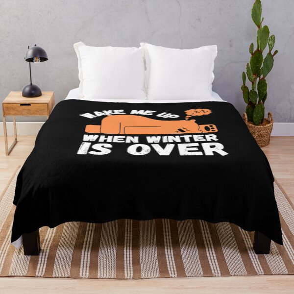 Item preview, Wake me up when winter is over designed and sold by MyTrendStore.