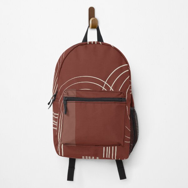 Item preview, Minimalist Lines on Maroon Textured Background designed and sold by AYA ..