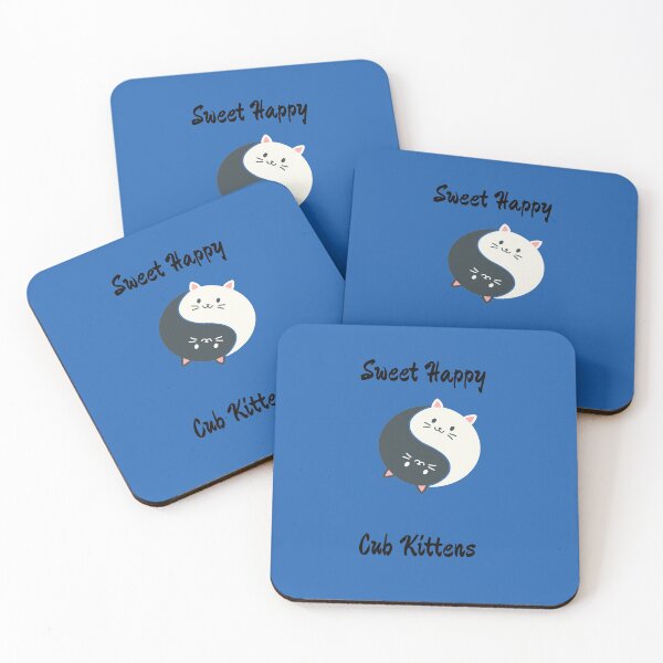 Item preview, Blue sweet happy cub kittens designed and sold by DamaliePierre.