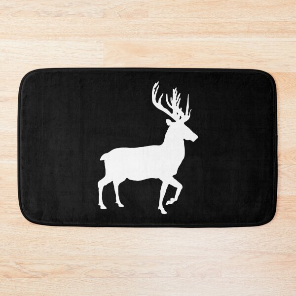 Item preview, White Coloured Scottish Stag Silhouette   designed and sold by MacPean.