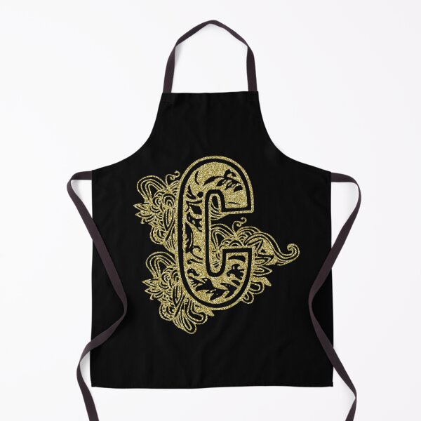 Item preview, Gold floral letter C designed and sold by DarkArtStudio.