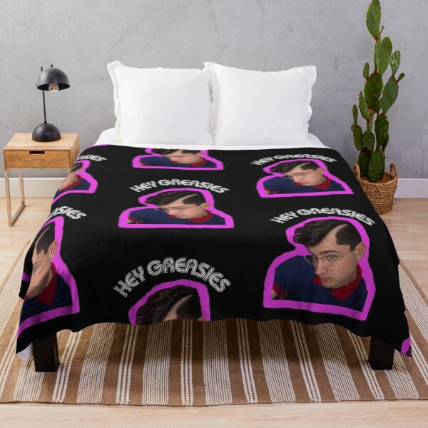 Item preview, Drew Phillips Hey Greasies Distressed Pink Design designed and sold by Beluved.