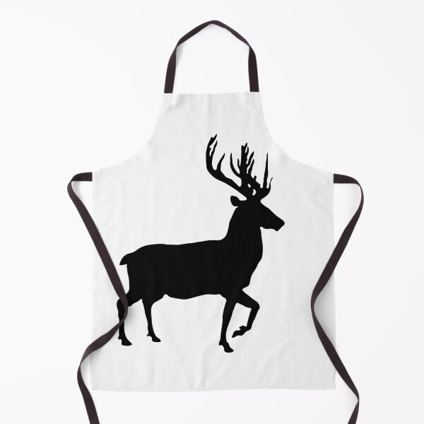 Item preview, Black Coloured Scottish Stag Silhouette designed and sold by MacPean.