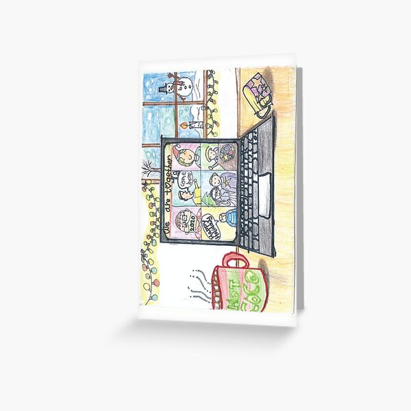 Omkaaraa's Design Greeting Card