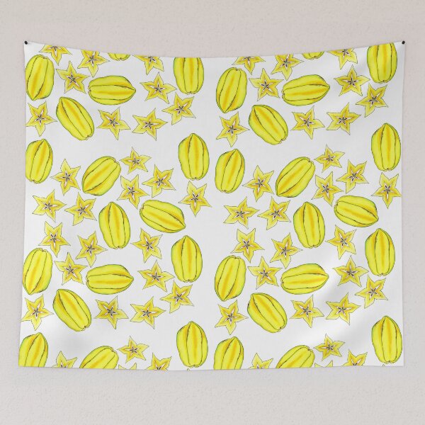 Item preview, Star Fruit Print designed and sold by Sabrina Owings.