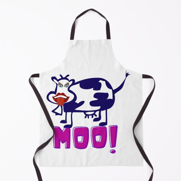 Item preview, Funny Face Cow Saying Moo! designed and sold by Mary Riley.