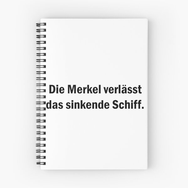 Item preview, Merkel leaves the sinking ship designed and sold by crecks.